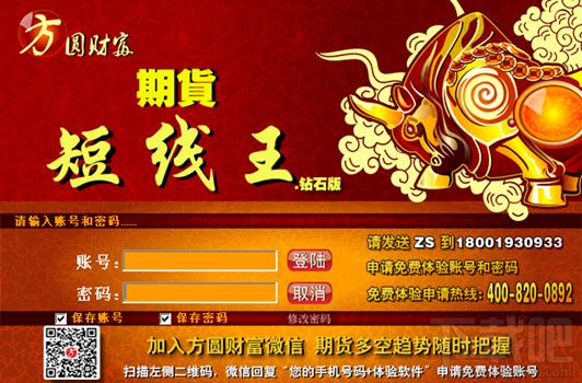 方圆财富,期货短线王,方圆财富期货短线王钻石版